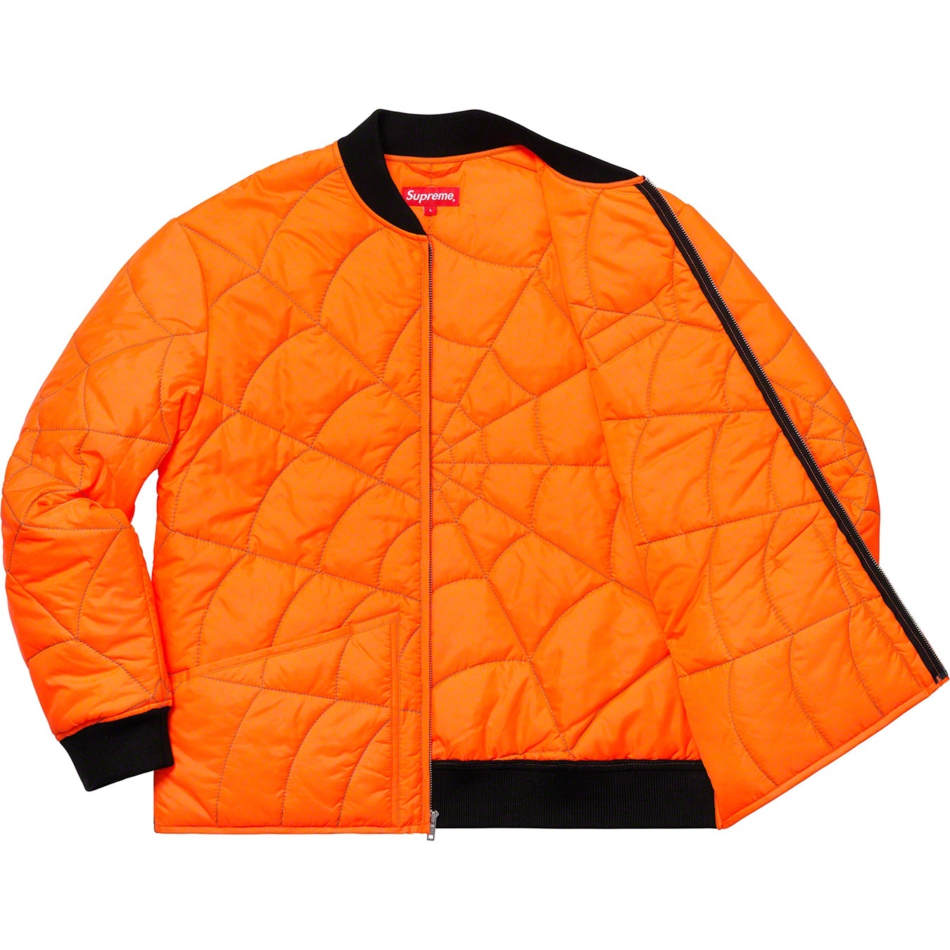 Spider Web Quilted Work Jacket view 16